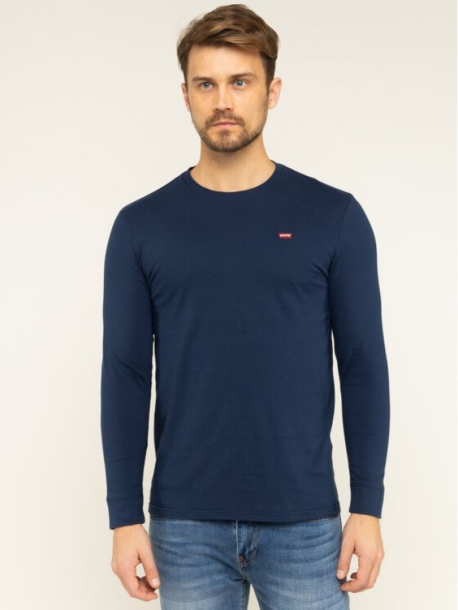 Levi's® Longsleeve Original Logo Tee 72848-0001 Granatowy Regular Fit