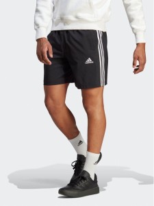 adidas Szorty sportowe AEROREADY Essentials Chelsea 3-Stripes Shorts IC1484 Czarny Regular Fit