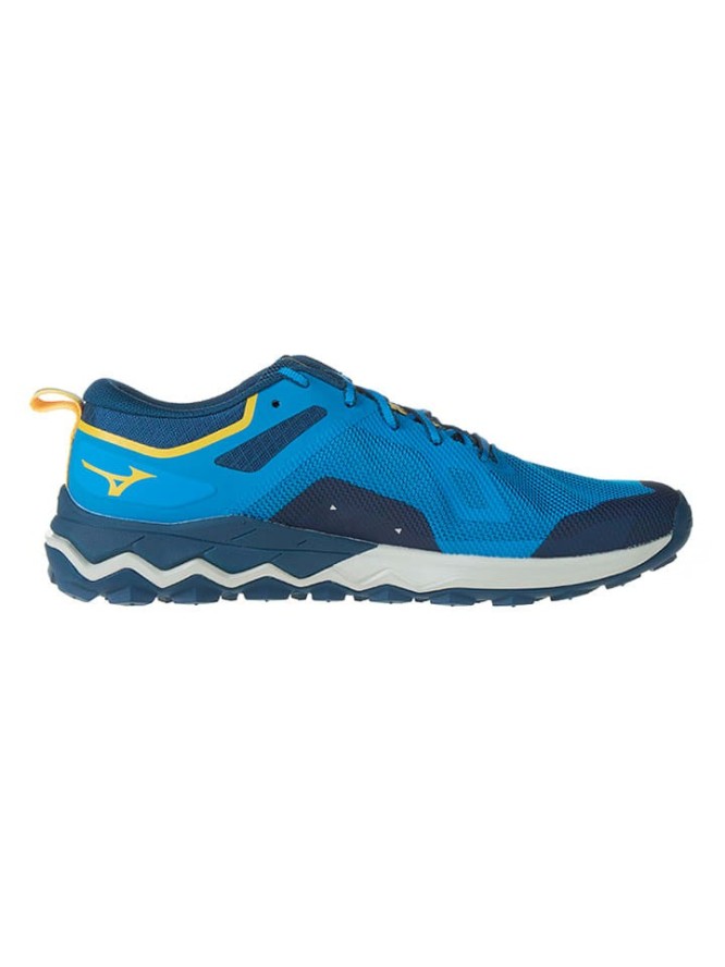 Mizuno Buty "Wave Ibuki" w kolorze niebiesko-granatowo-żółtym do biegania rozmiar: 40,5