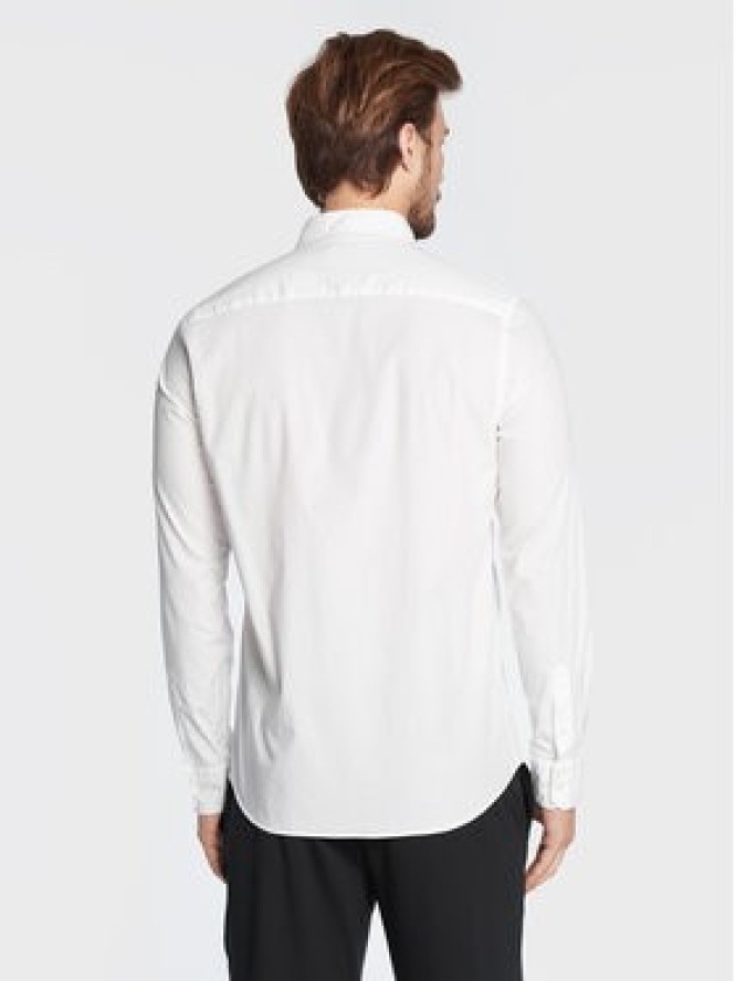 Calvin Klein Koszula K10K110856 Biały Slim Fit