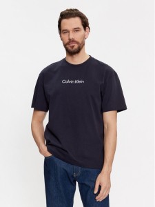 Calvin Klein T-Shirt Hero K10K111346 Granatowy Regular Fit