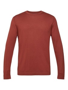 ESPRIT Wełniany sweter w kolorze czerwonym rozmiar: XL