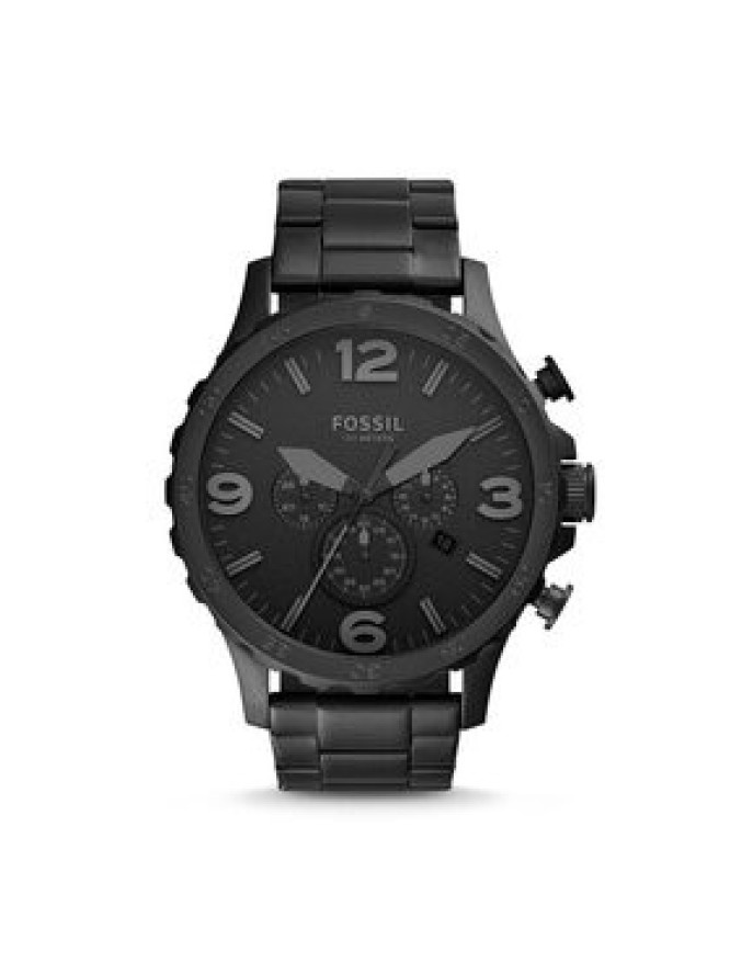 Fossil Zegarek Nate JR1401 Czarny