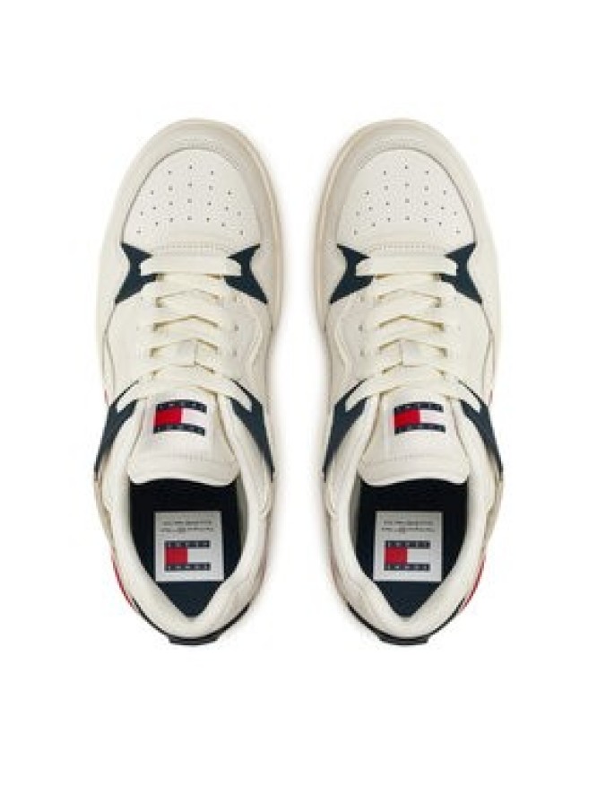 Tommy Jeans Sneakersy Tjm Ultra Basket Sneaker EM0EM01493 Biały