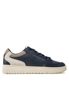 Tommy Hilfiger Sneakersy Th Basket Core FM0FM05058 Granatowy