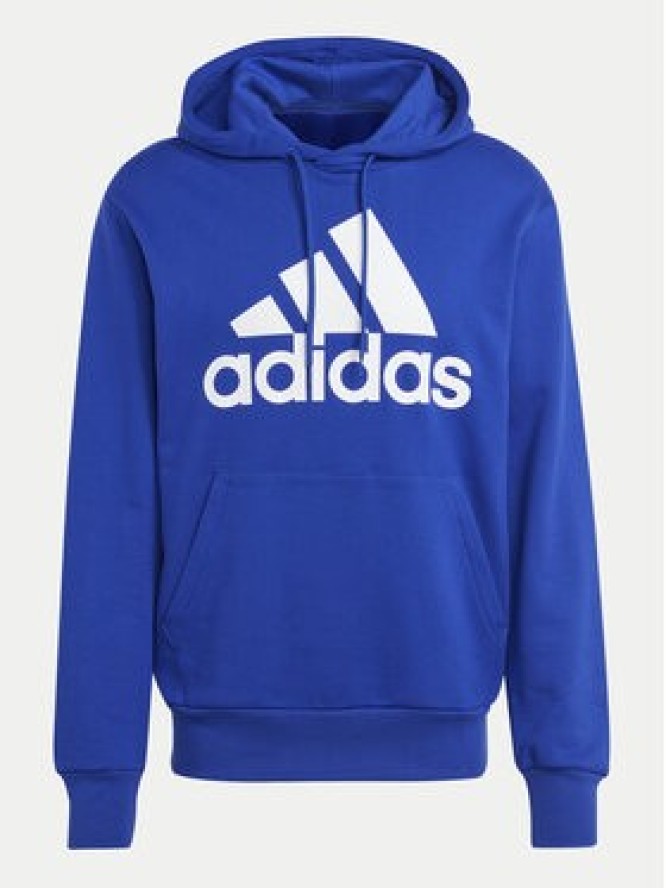 adidas Bluza Essentials French Terry Big Logo IC9366 Niebieski Regular Fit