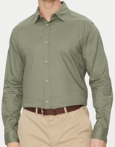 Jack&Jones Koszula Pierre 12270085 Zielony Relaxed Fit