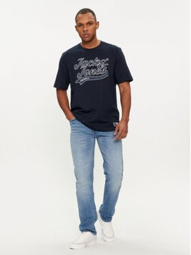 Jack&Jones T-Shirt Trevor 12227774 Granatowy Standard Fit