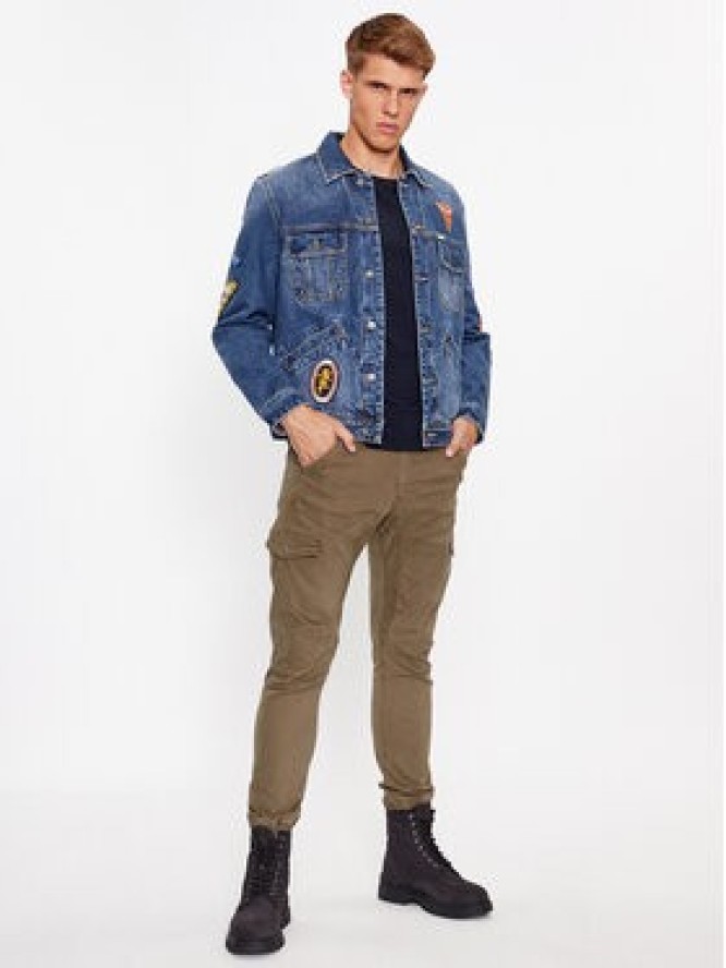 Guess Kurtka jeansowa Dean M3BXN6 D4YO0 Granatowy Regular Fit