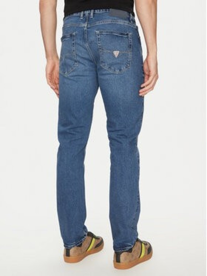 Guess Jeansy M5RAS2 D5KP2 Niebieski Slim Fit
