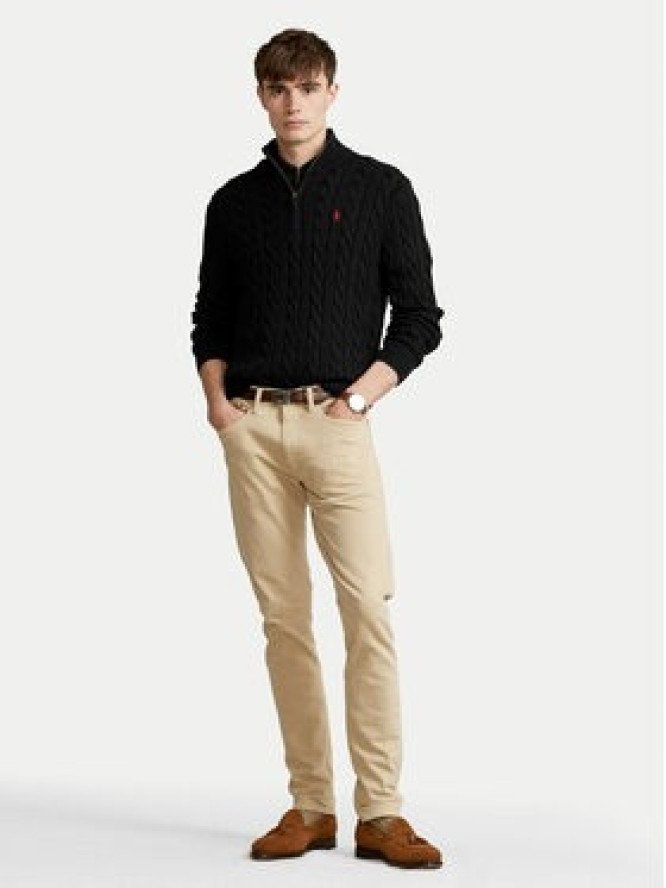 Polo Ralph Lauren Sweter 710810841006 Czarny Regular Fit