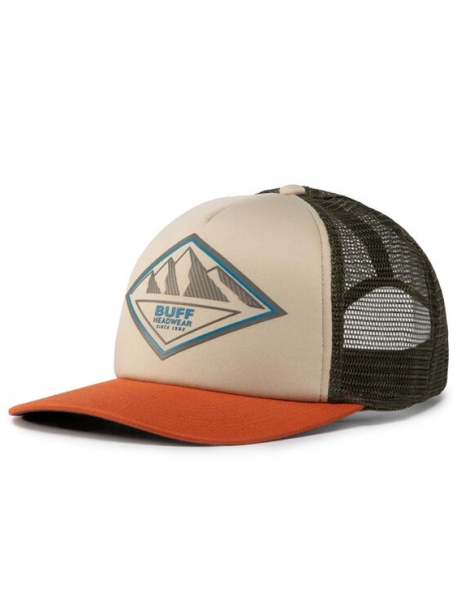 Buff Czapka z daszkiem Trucker Cap Eucalyptus Nut 117248.305.10.00 Beżowy