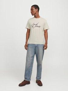 Jack & Jones Koszulka w kolorze beżowym rozmiar: XL