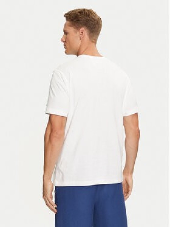 Champion T-Shirt 218905 Biały Regular Fit