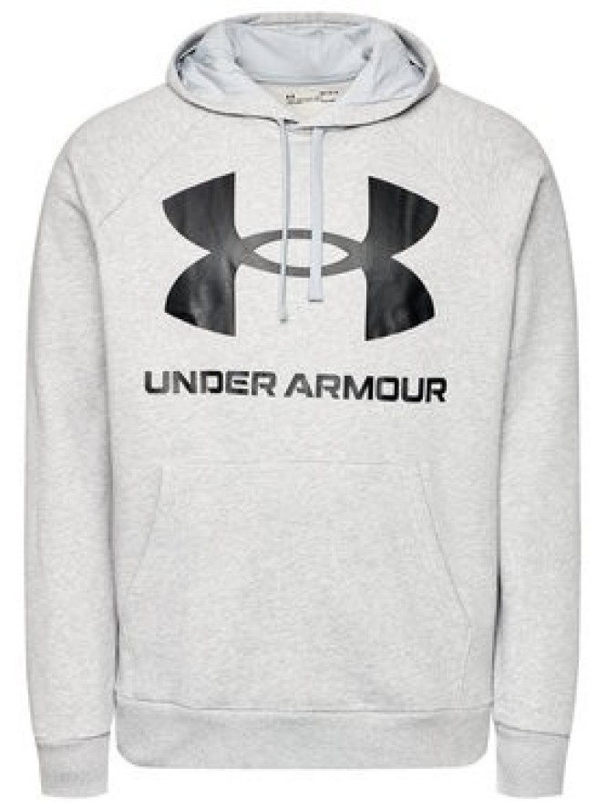 Under Armour Bluza Ua Rival 1357093 Szary Regular Fit