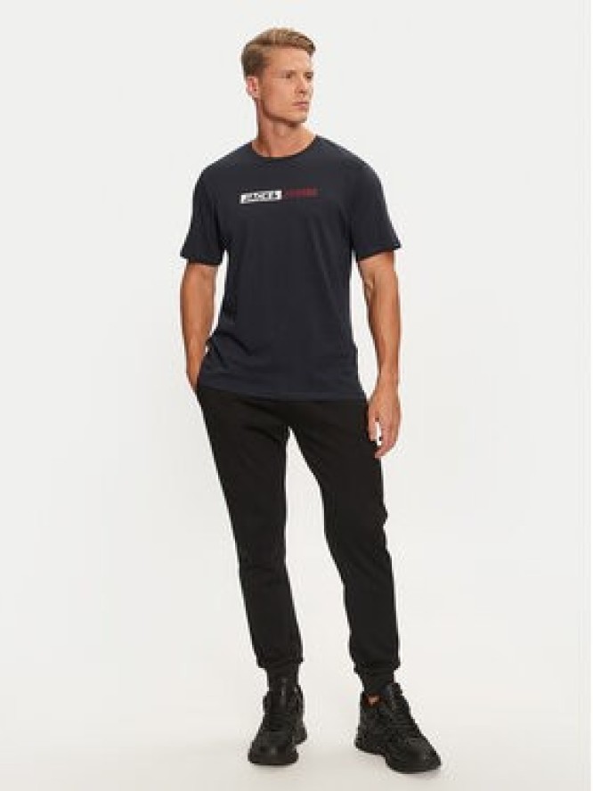 Jack&Jones T-Shirt Corp 12233999 Granatowy Standard Fit