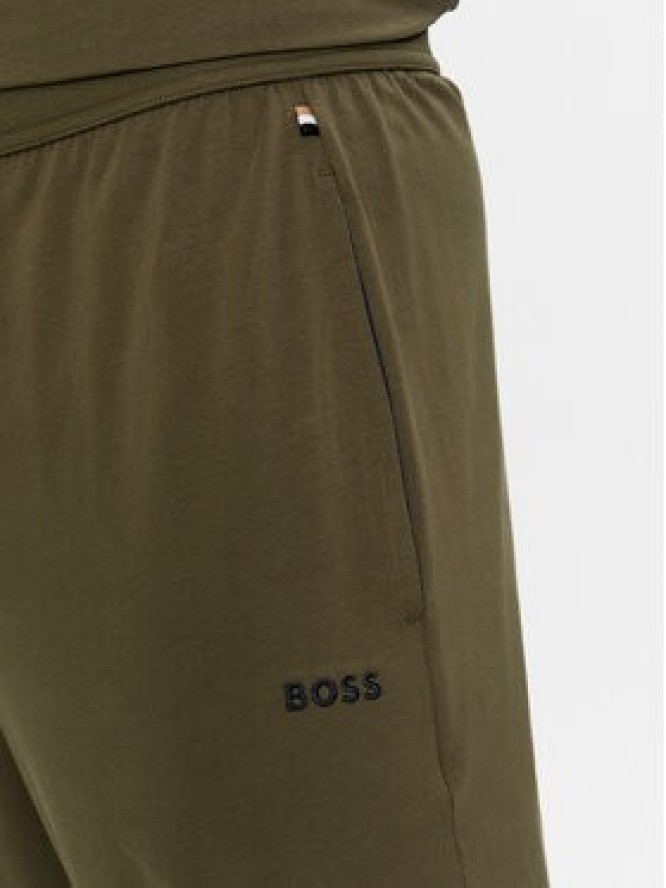 Boss Spodnie dresowe Mix&Match Pants 50515305 Zielony Regular Fit