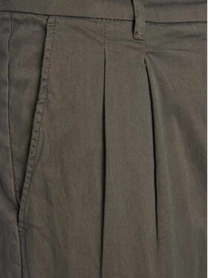Lindbergh Spodnie materiałowe 30-003108 Zielony Wide Fit