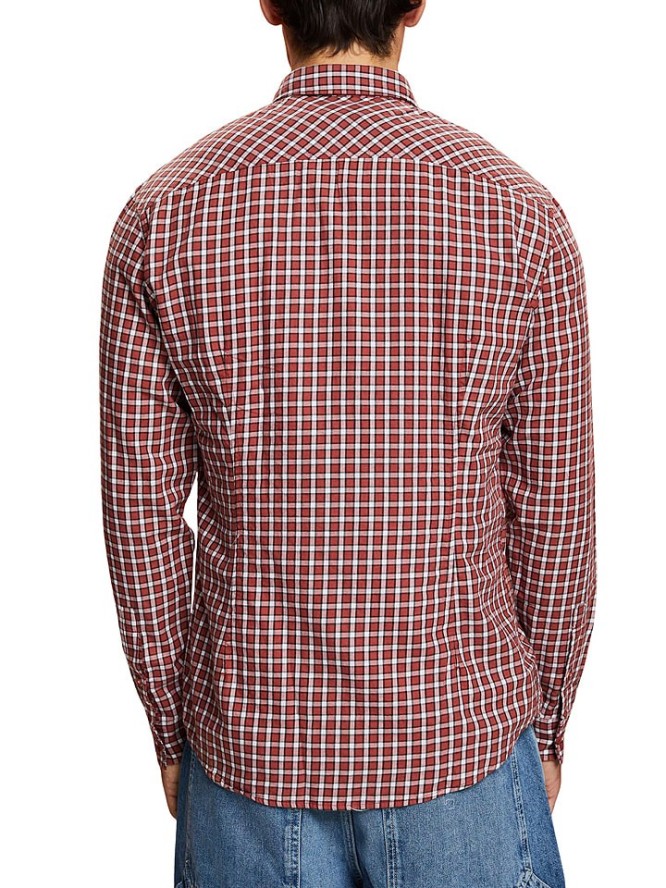 ESPRIT Koszula w kolorze czerwono-białym rozmiar: XXL
