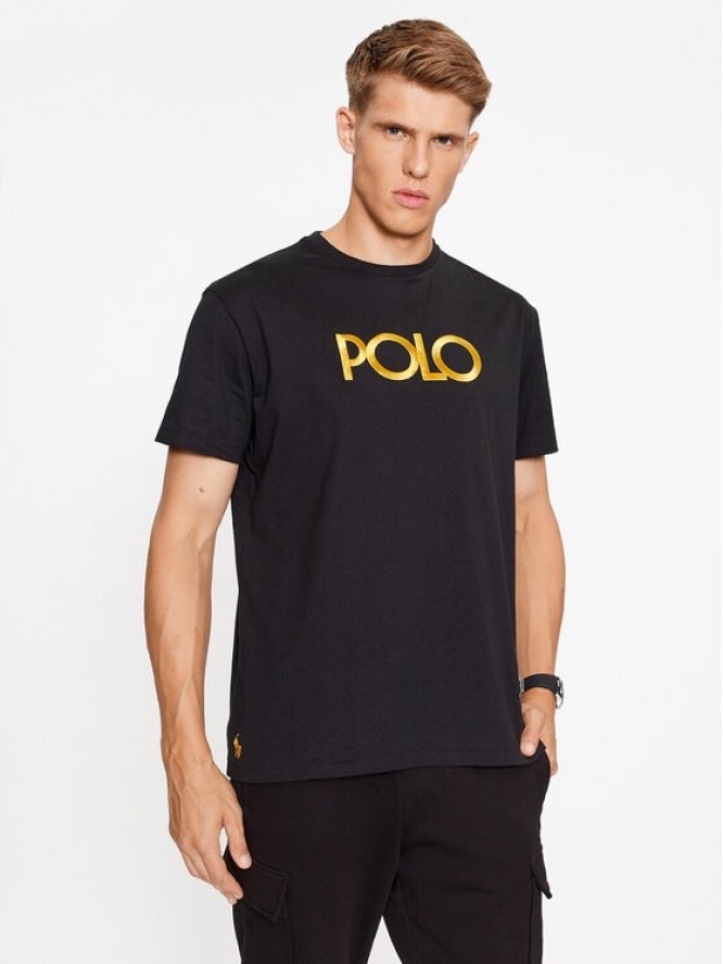 Polo Ralph Lauren T-Shirt 710920207001 Czarny Regular Fit