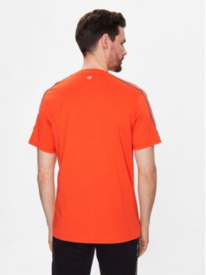 Champion T-Shirt 218472 Pomarańczowy Regular Fit