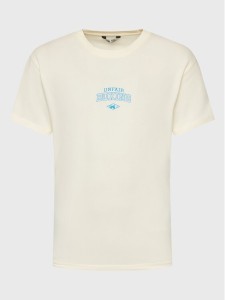 Unfair Athletics T-Shirt UNFR23-007 Beżowy Regular Fit