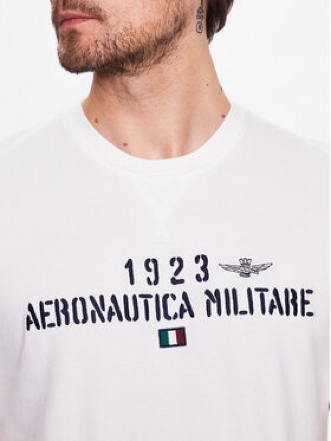 Aeronautica Militare T-Shirt 231TS2099J584 Biały Regular Fit