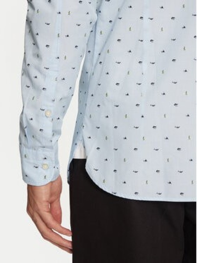 Boss Koszula Magneton_1 50431309 Niebieski Slim Fit