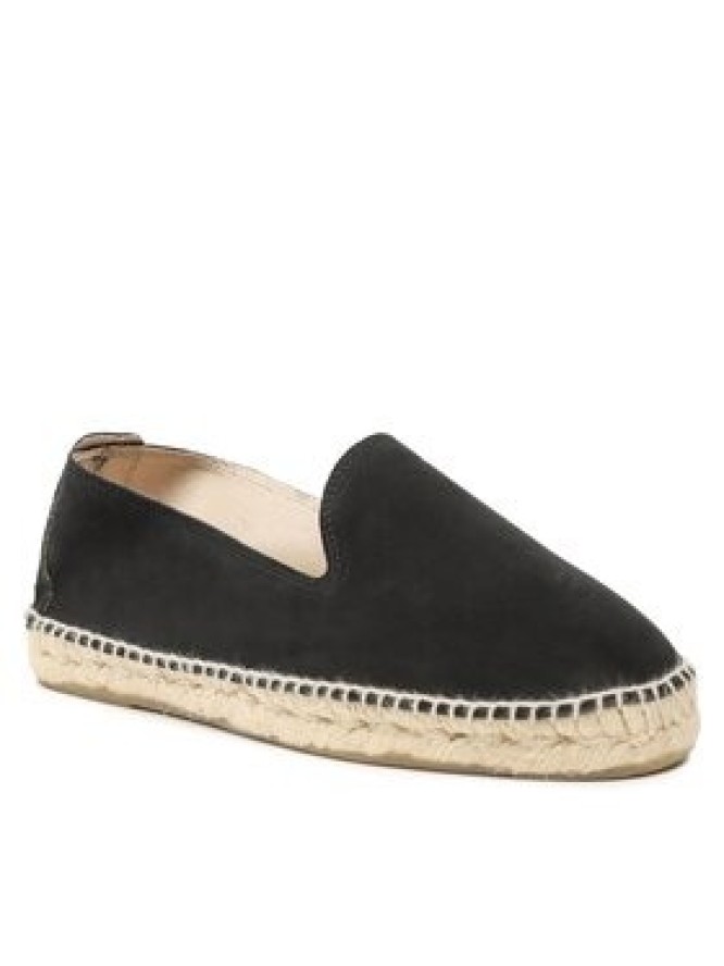 Manebi Espadryle Flat Espadrilles K 1.0 C0 Czarny