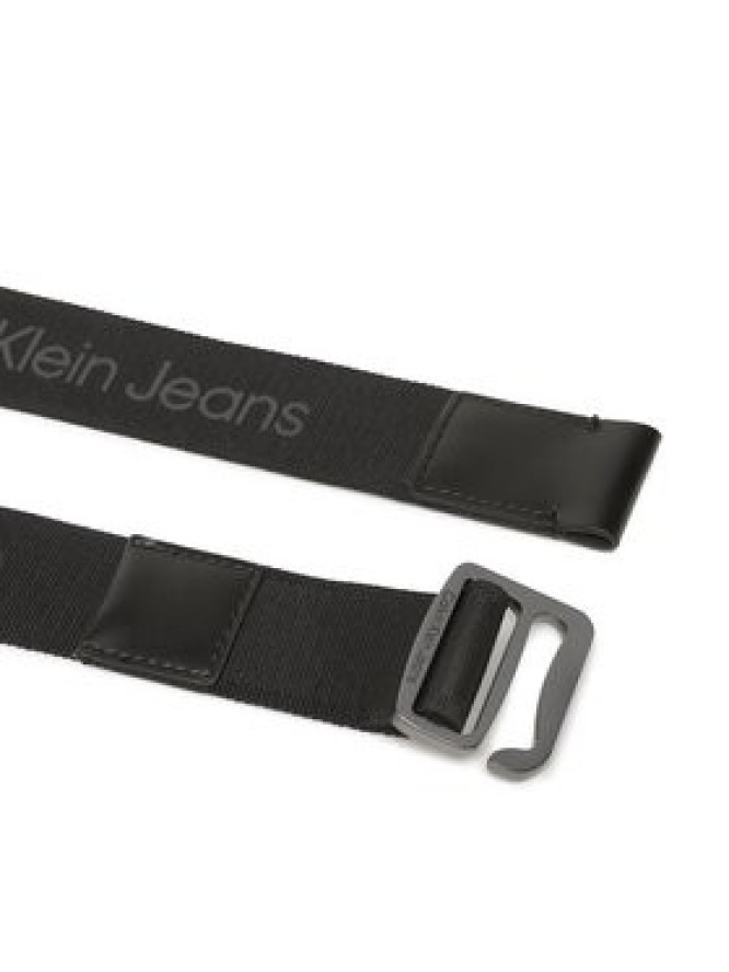 Calvin Klein Jeans Pasek Męski Slider Logo Webbing 35Mm K50K510153 Czarny