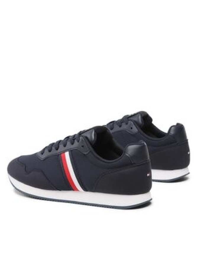 Tommy Hilfiger Sneakersy Core Lo Runner FM0FM04504 Granatowy