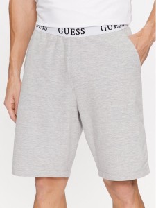 Guess Szorty sportowe U4RD00 KBS91 Szary Regular Fit