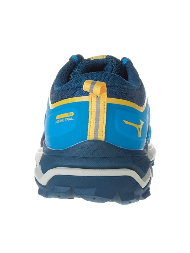 Mizuno Buty "Wave Ibuki" w kolorze niebiesko-granatowo-żółtym do biegania rozmiar: 40,5