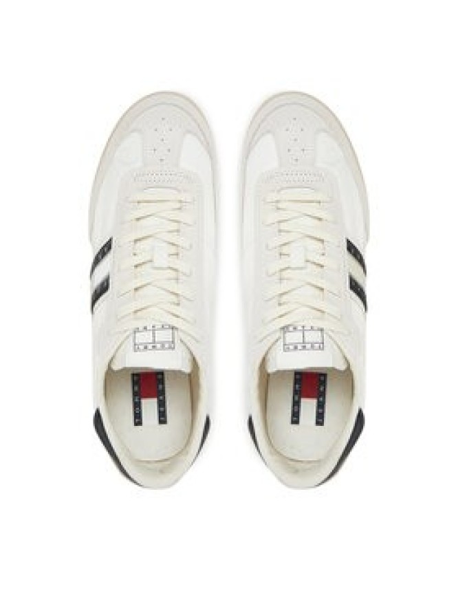 Tommy Jeans Sneakersy Tjm Retro Runner Cleated EM0EM01527 Biały