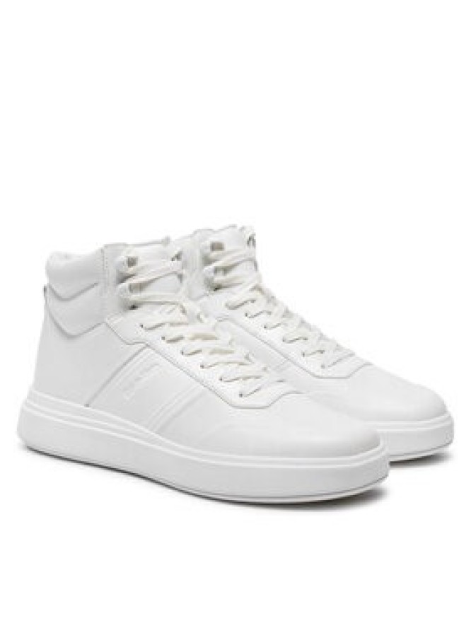 Calvin Klein Sneakersy High Top Lace Up Hf HM0HM01552 Biały