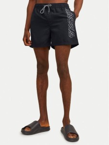 Jack&Jones Szorty kąpielowe Fiji 12253118 Czarny Regular Fit