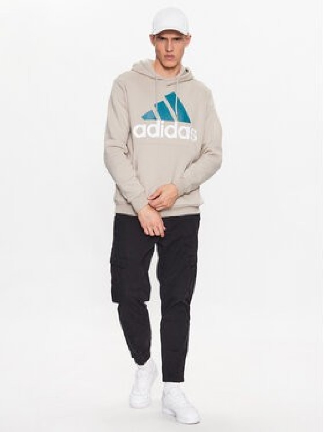 adidas Bluza IJ8942 Beżowy Regular Fit