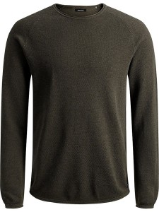 Jack & Jones Sweter "Hill" w kolorze oliwkowym rozmiar: S