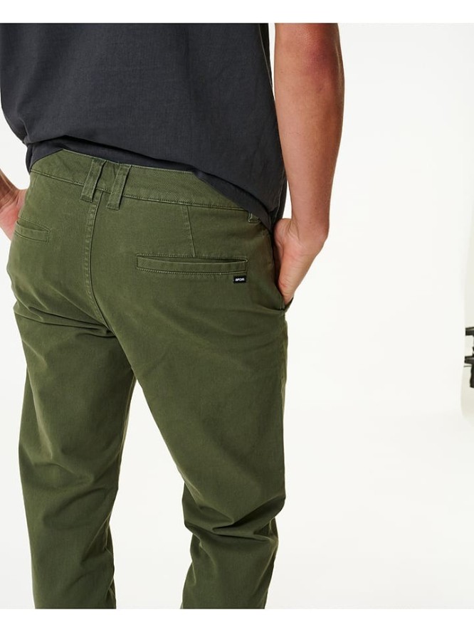Rip Curl Spodnie chino "Epic" w kolorze khaki rozmiar: W30