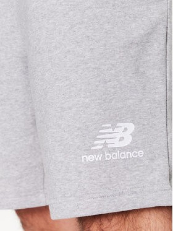 New Balance Szorty sportowe MS3154 Szary Regular Fit