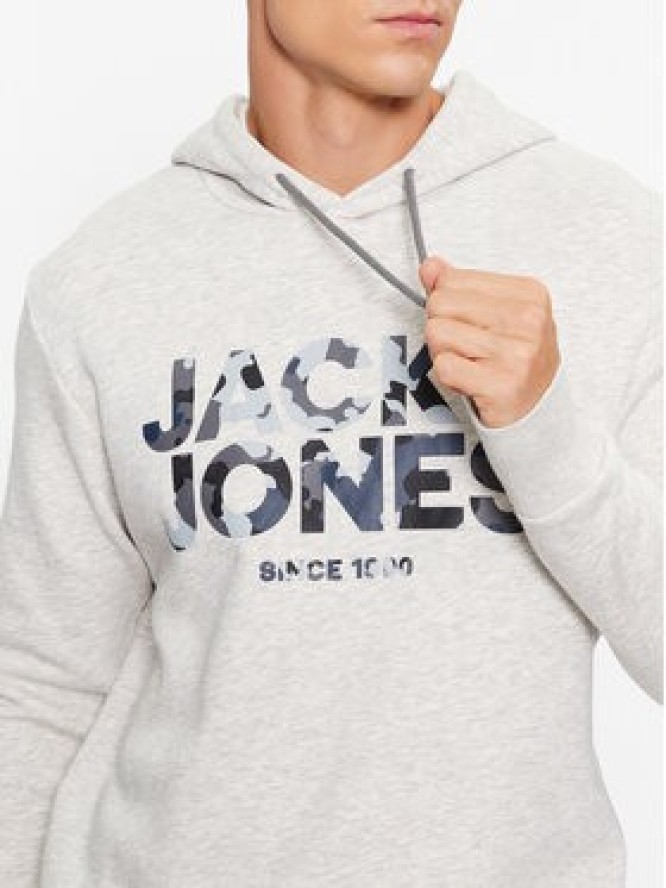 Jack&Jones Bluza James 12235338 Szary Regular Fit