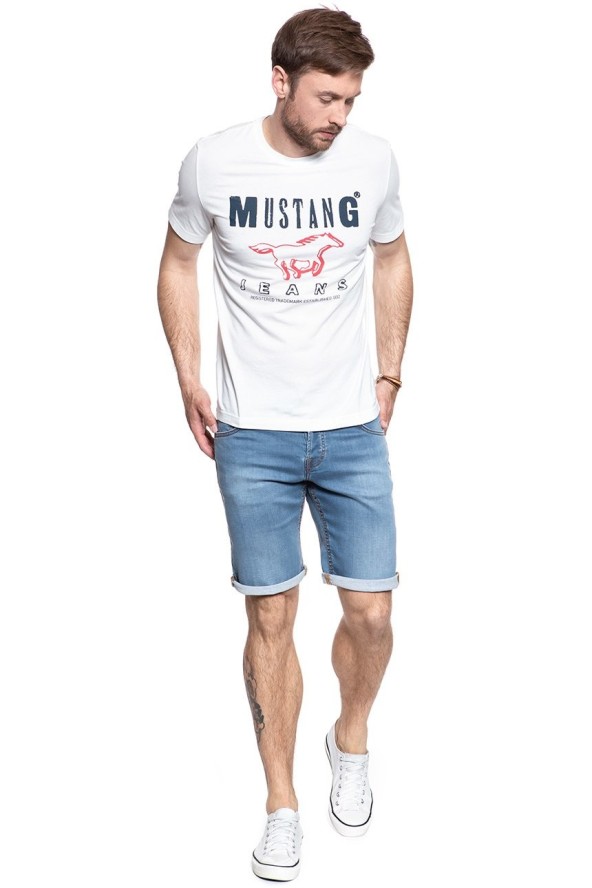 SPODENKI MUSTANG Chicago Short DENIM BLUE 1007765 5000 312