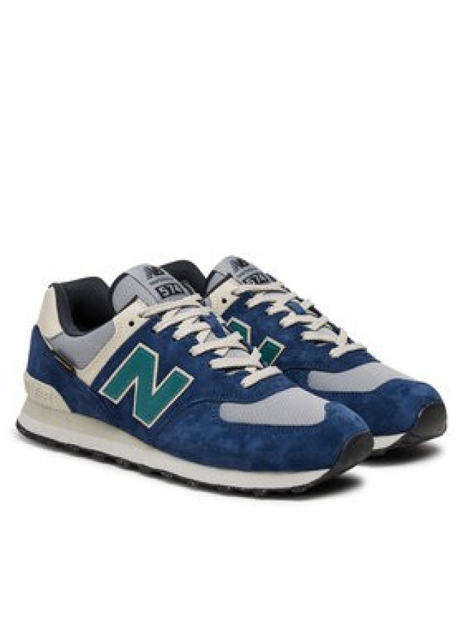 New Balance Sneakersy U574SOA Niebieski