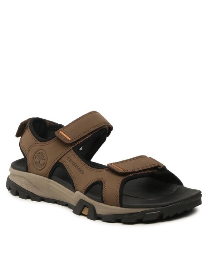 Timberland Sandały Lincoln Peak Strap Sandal TB0A5T489681 Brązowy