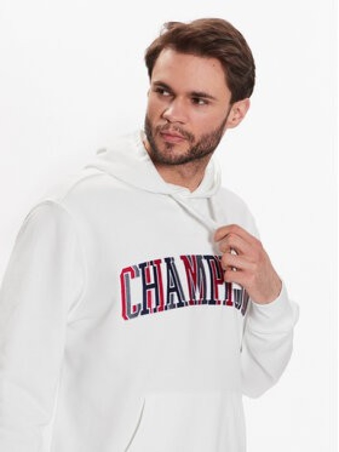 Champion Bluza Bookstore 218508 Biały Regular Fit