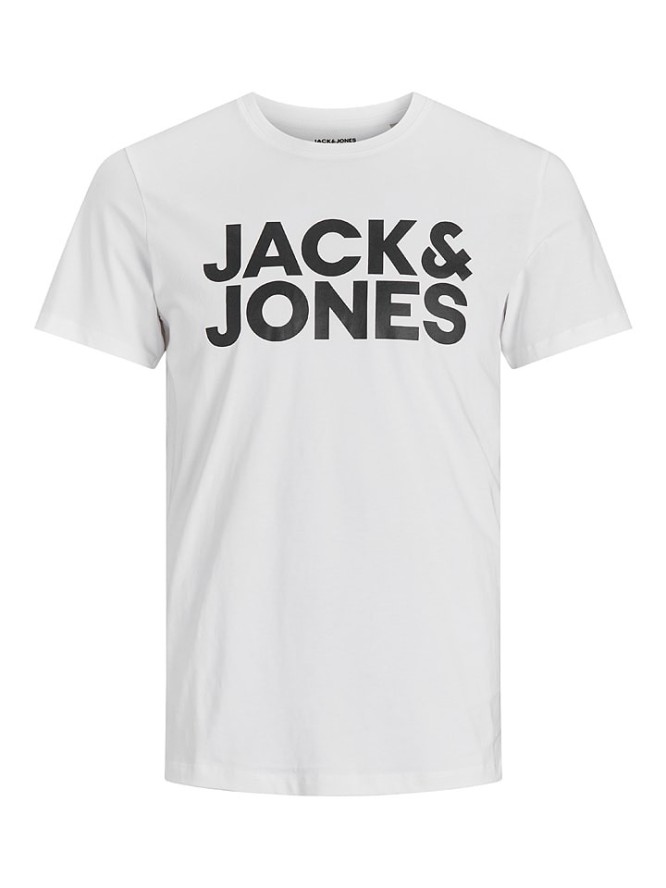 Jack & Jones Koszulka "Corp" w kolorze białym rozmiar: XXL