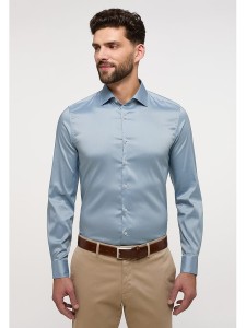 Eterna Koszula - Slim fit - w kolorze błękitnym rozmiar: 42