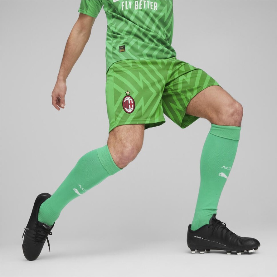 Szorty bramkarskie AC Milan PUMA Grassy Green