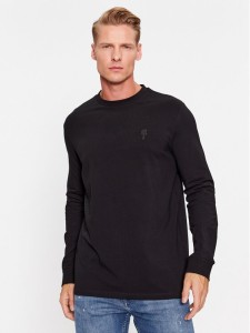 KARL LAGERFELD Longsleeve 755028 534221 Czarny Regular Fit