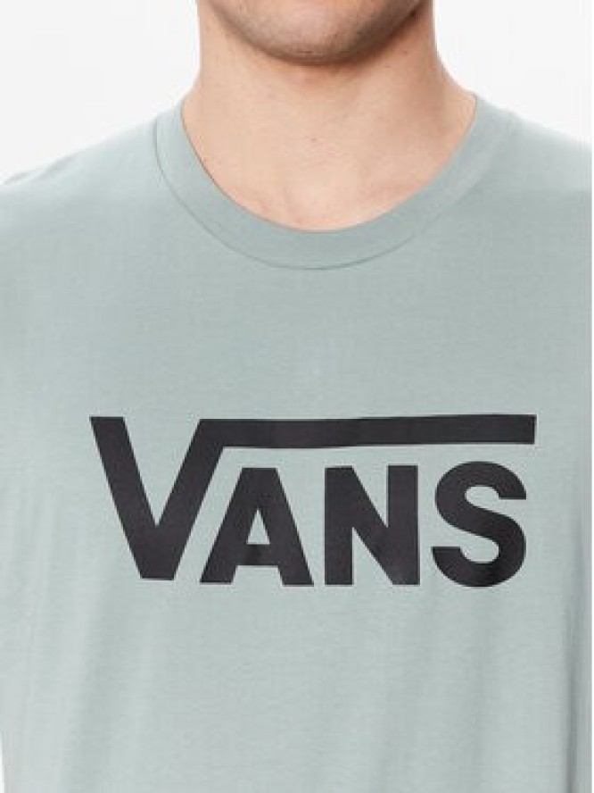 Vans T-Shirt Classic VN000GGG Zielony Classic Fit